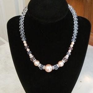 Crystal fashion choker